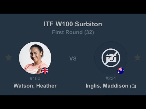 [FULL TIEBREAK] Heather Watson (🇬🇧) vs Maddison Inglis (🇦🇺) | Surbiton 2023 R1