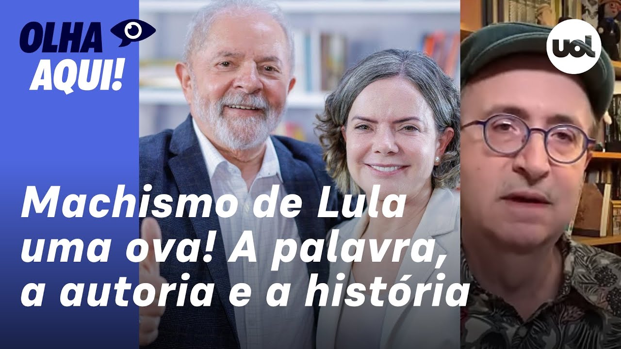 Reinaldo: Contexto, autoria e história provam que Lula não foi machista com Gleisi; asco aos reaças