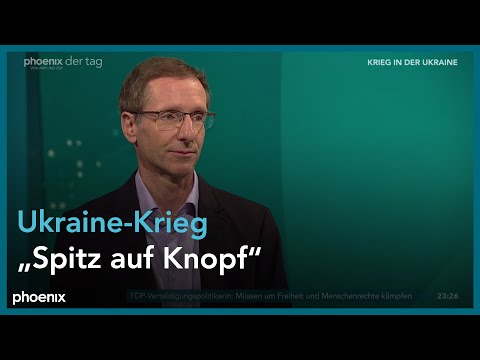 Joachim Weber zur russischen Offensive in der Ukraine am 19.04.22