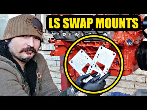 Aftermarket LS Swap Motor Mount Install - Chevy C10, K10, C30 And More