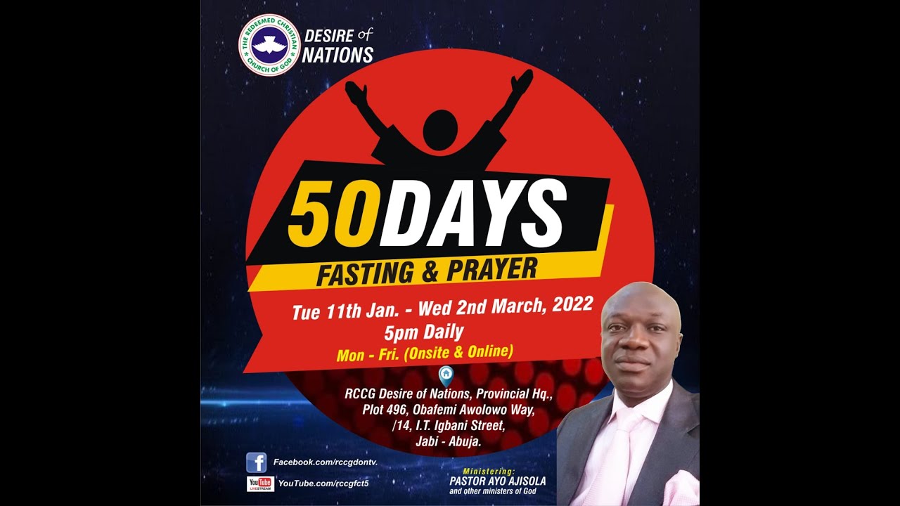 DON TV || 50 DAYS FASTING AND PRAYER MEETING ( DAY 9) || - 19/01/2022