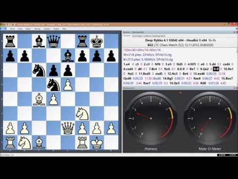 Deep Rybka 4.1 x64 Vs. Houdini 3 x64, LTC Chess Match Game 18