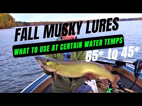 Fall Musky Lure Selection