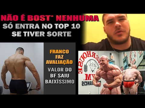 Nick walker reprova Krizo - Iain e Fouad divergem + Felipe Franco faz bioimpedância