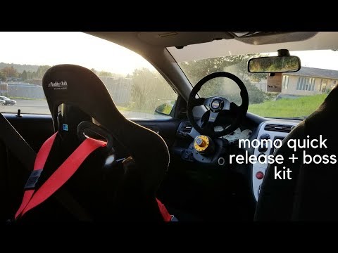 How to Install an Aftermarket Steering Wheel EP3/RSX | Boss Kit, Momo | 2005 Honda Civic Si EP3