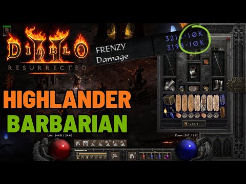D2R Barbarian Build: FRENZY "BotD" MASSIVE DPS! Endgame Guide
