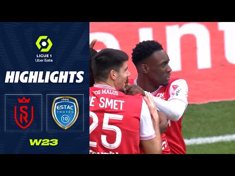 STADE DE REIMS - ESTAC TROYES (4 - 0) - Highlights - (SdR - ESTAC) / 2022-2023