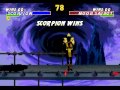 UMK3 Sega Genesis Scorpion 100 Using Noob Saibot S Cloud