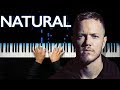 Imagine Dragons - Natural (Piano Tutorial)