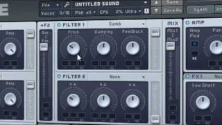 Knife Party's Extreme High Pitch Filthy Bass-Tutorial (NI Massive) 