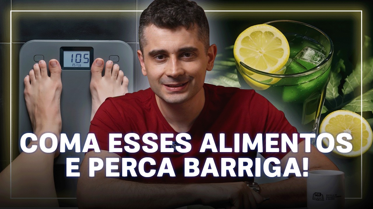 Os MELHORES alimentos para QUEIMAR GORDURA NA BARRIGA! Revelei a LISTA COMPLETA!