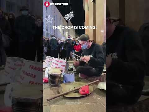 Techno Street Drummer Going In 🔥🔥🔥