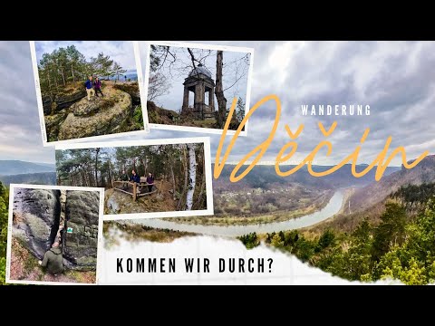 Wanderung Děčín . Den Nachbarn besuchen 🇨🇿 mit @DerWanderFritze