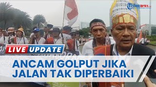21 Tahun Menderita Jalan Rusak, 230 Ribu Warga Habornas Ancam Golput jika Tak Kunjung Diperbaiki