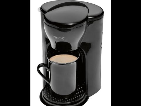 Kavos aparatas Clatronic KA 3356 1-Cup video