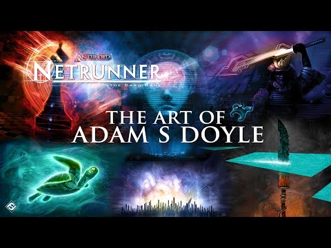 Complete Android:Netrunner Illustrations