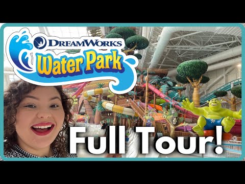 DreamWorks Water Park (Full Tour & Off Ride POVs) Every Slide, Characters, Water Coaster, & more!