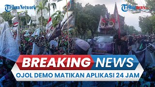 BREAKING NEWS: Situasi Terkini Demo Serentak Driver Ojol di Berbagai Daerah, Tuntut Keadilan Tarif