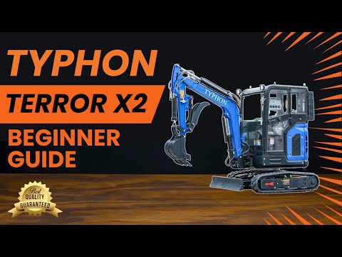 Mini excavator beginner guide video
