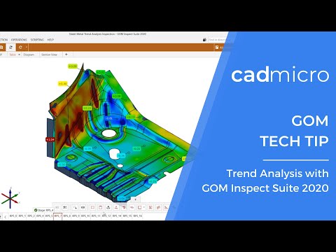 Tech Tip: Trend Analysis with GOM Inspect Suite 2020
