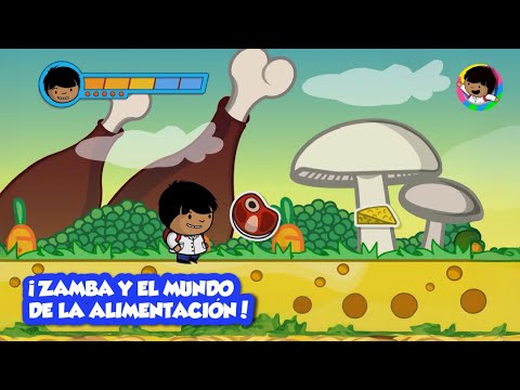 Zamba and the World of Food! 🥦 | What Do We Eat? 🍽️ | Healthy Eating for Kids