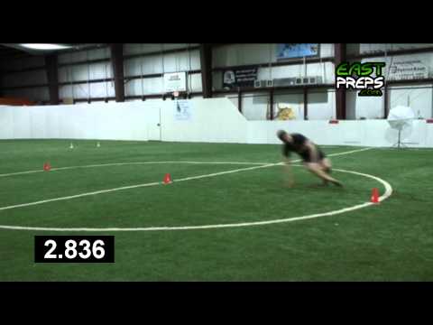 D2 D3 PRO DAY  CORY SIVIHLA BETHEL UNIVERISTY OLB D2 D3 COMBINE SOUTH REGIONAL EAST PREPS 2011