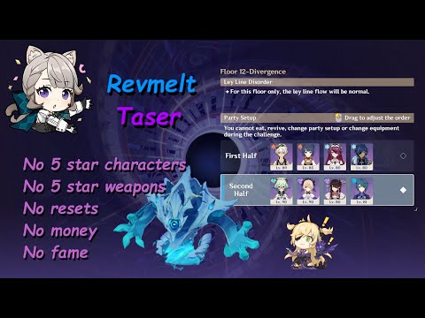 Spiral Abyss 4.8 Revmelt & Taser - Full Star Clear