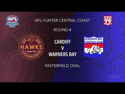 2019 AFL Hunter Central Coast - Round 4 - Women's - Cardiff Hawks v Warners Bay Bulldogs