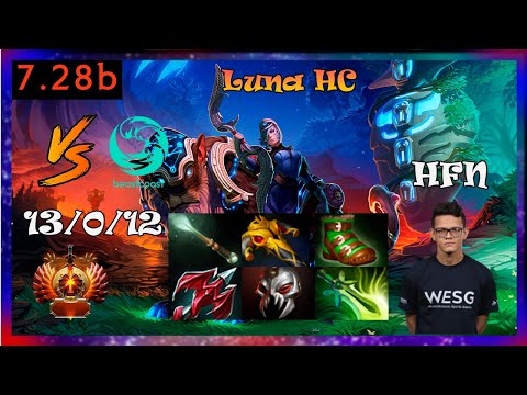 hfn luna hc vs beastcoast | no ping vs beastcoast | Full Gameplay 7.28b | Dota 2 Pro Replays