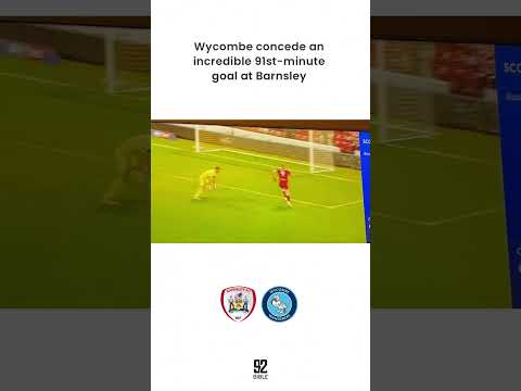 his might be the funniest goal I’ve ever seen 🤣👏Wycombe keeper Maksymilian Stryjek  #football