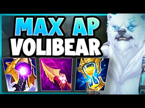 THE MOST CHEESE STRATEGY TO GAIN ELO! MAX AP VOLIBEAR IS 100% OP! VOLIBEAR TOP! - League of Legends