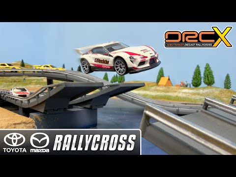 Rallycross Battle: Team Toyota vs. Mazda Diecast Racing