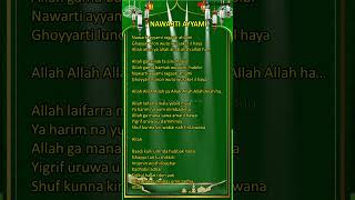 Download lagu nawarti ayyami lirik #shorts mp3