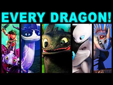 All 107 Dragons Explained! How To Train Your Dragon