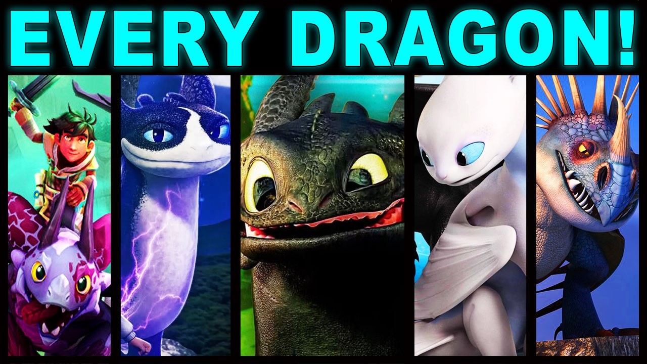 All 107 Dragons Explained! How To Train Your Dragon