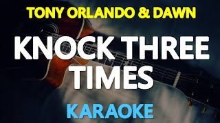 Download lagu KNOCK THREE TIMES - Tony Orlando & Dawn (KARAOKE Version) mp3