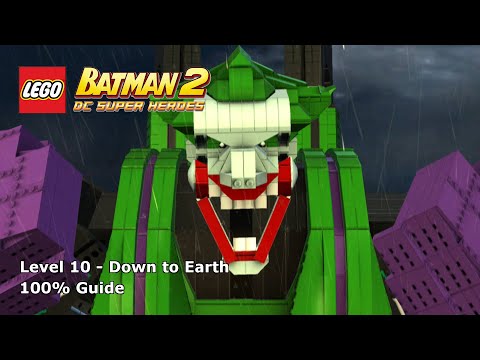 #10 Down to Earth 100% Guide - LEGO Batman 2: DC Super Heroes