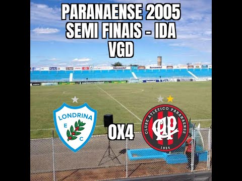 Paranaense 2005 - Semi finais (ida) - Londrina 0x4 Atlético