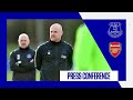 SEAN DYCHE'S FIRST EVERTON PRESS CONFERENCE! | EVERTON V ARSENAL: PREMIER LEAGUE MATCHDAY 21
