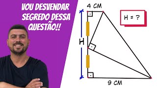 O SEGREDO SERÁ REVELADO AGORA/MATEMÁTICA/GEOMETRIA/TRAPÉZIO/QUADRILÁTERO/CONCURSOS MILITARES