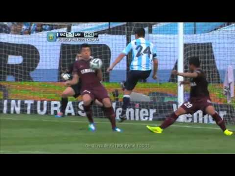Los penales que no cobró Merlos - Racing Club vs Lanús