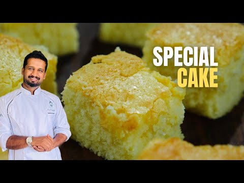 Viral Yellow Cake Recipe | Easy Yellow Cake Recipe | Home Baking | European Cake | Chefshameem