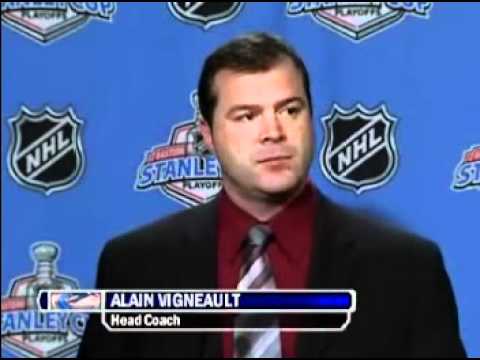 2007 NHL WCQF Game 1 Vancouver Canucks v Dallas Stars Post Game show