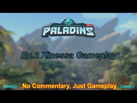 Paladins Ep.2 Kinessa Gameplay (No Commentary, Just Gameplay)