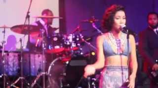 Jhene Aiko performs &#39;Keep Ya Head Up&#39; at #Uncapped Philly