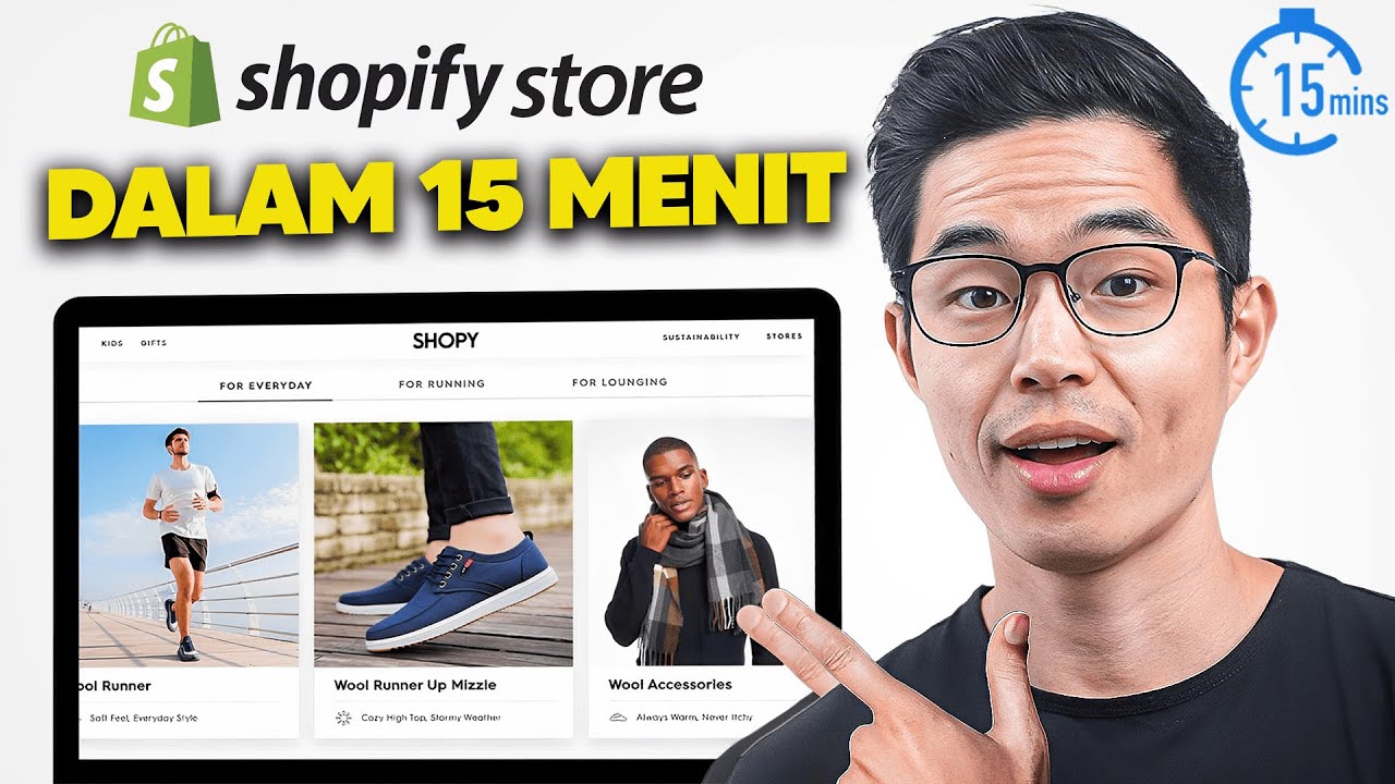 Tutorial Shopify 2024 - Cara Membangun Toko Online dalam 12 Menit