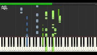 Money, Money, Money - ABBA | Adelina Piano synthesia tutorial