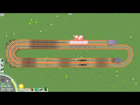 Möbius Loop Test - Parkitect Pre Alpha 1.2