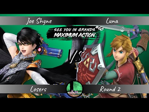 Joe Shyne (Bayonetta) vs Luna (Link) - Losers Round 2 - SUGMA #60