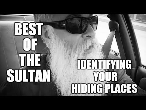 Identifying your hiding places